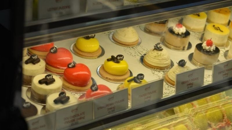 Những chiếc bánh kem mang đậm phong vị Pháp đặc trưng của Givral, tiệm bánh kem quận 7
