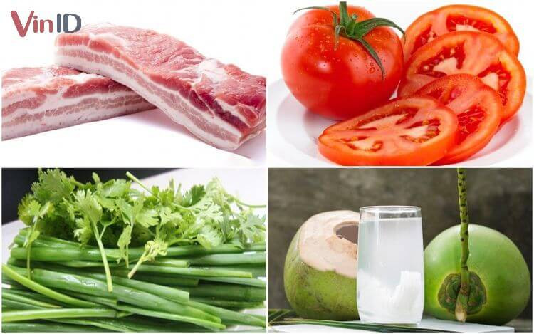 Những thành phần cần thiết để tạo nên nước sốt bánh mì thịt khìa thơm ngon, đậm đà
