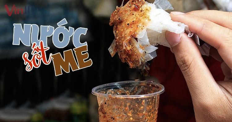 Nước sốt me chua ngọt cho món bánh tráng chấm