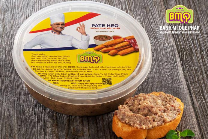 Pate gan mềm mịn, nguyên liệu quan trọng cho cách làm bánh mì chảo pate