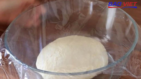 Quá trình ủ bột làm bánh bao chay tại nhà