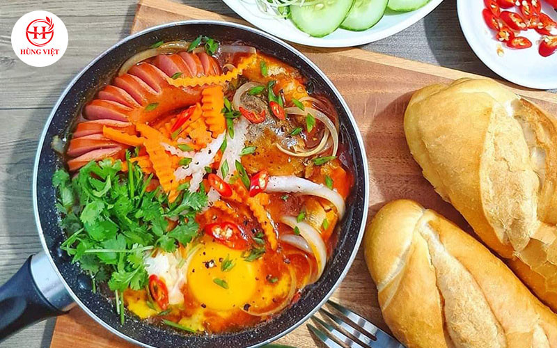 Sốt xíu mại cho món bánh mì chảo