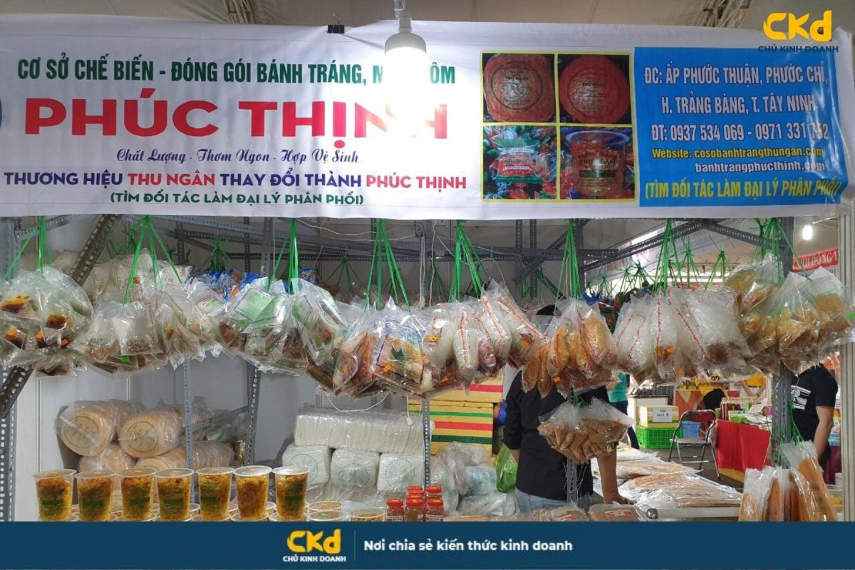 Tên tiệm bánh tráng độc đáo