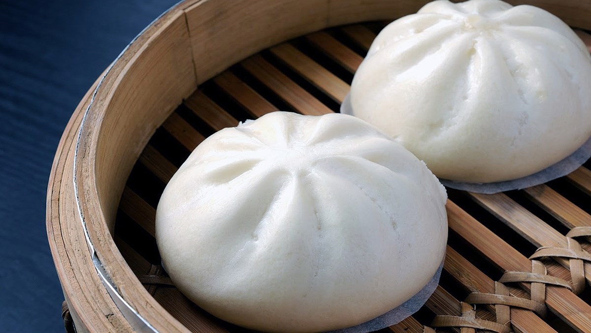 Thành phẩm bánh bao nhân đậu xanh dừa