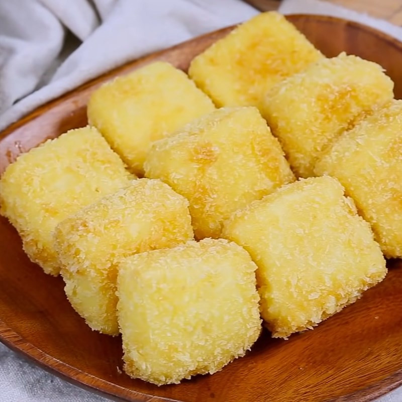 Thành phẩm bánh khoai lang sữa tươi giòn rụm