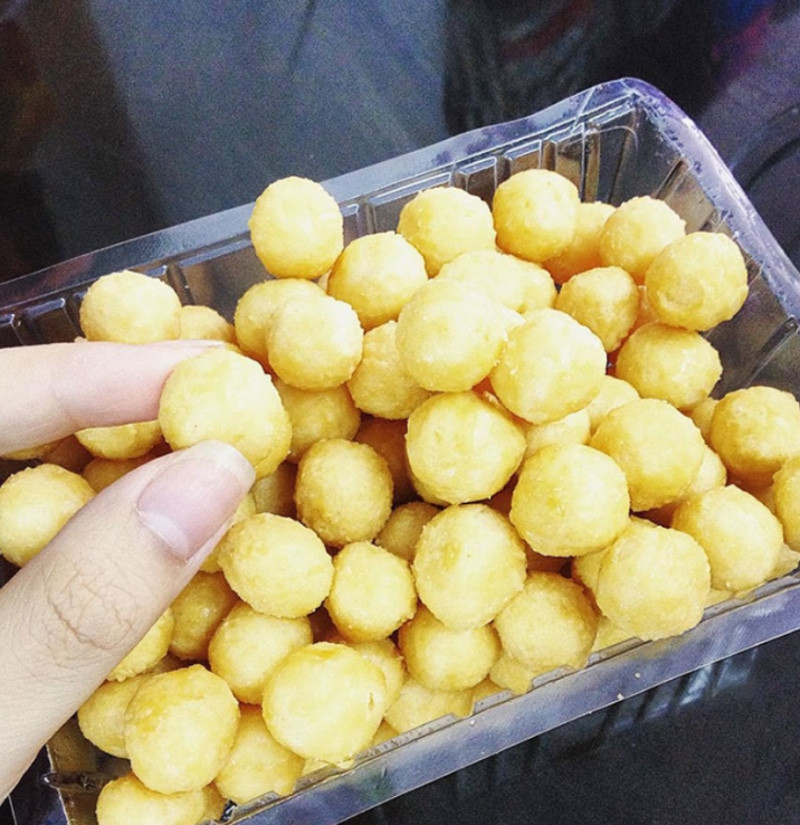 thành phẩm bánh nhãn giòn xốp thơm ngon