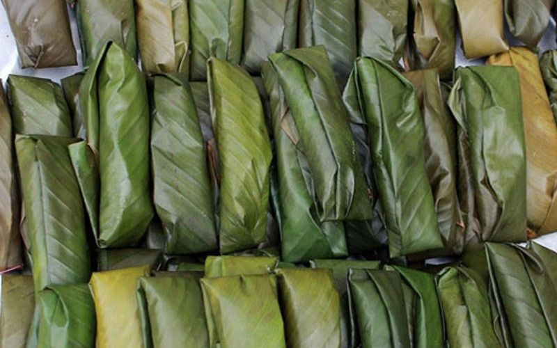 Thành phẩm bánh răng bừa Thanh Hóa nóng hổi sau khi hấp
