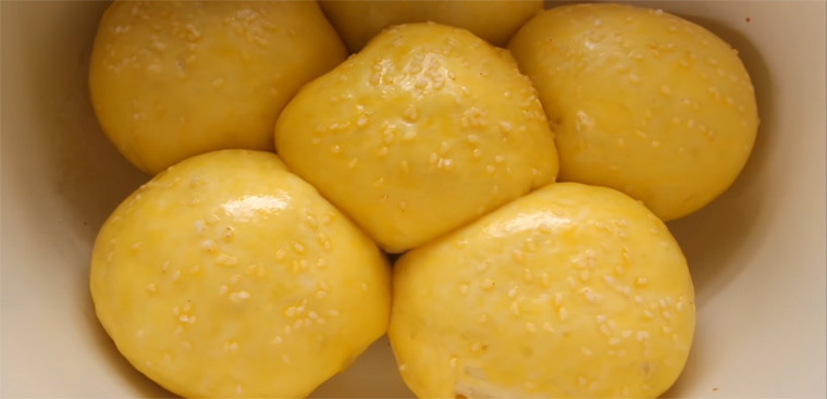 Thành phẩm bánh trứng bột mì hấp