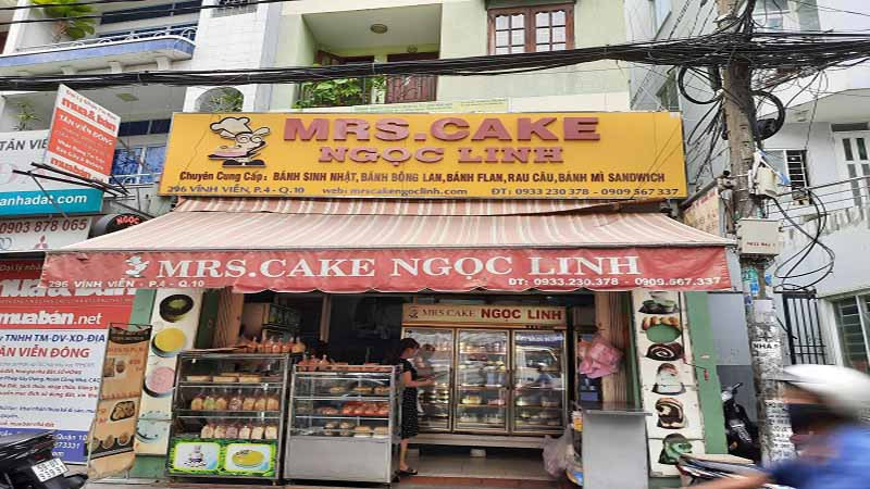 Tiệm bánh Mr Cake, một lựa chọn bánh kem quận 10