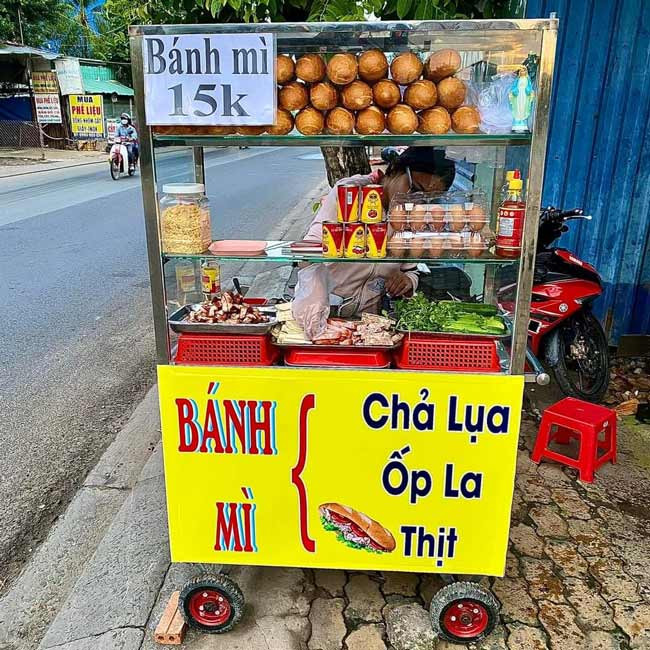 Tiết kiệm chi phí đầu tư ban đầu khi chọn mua xe bán bánh mì cũ