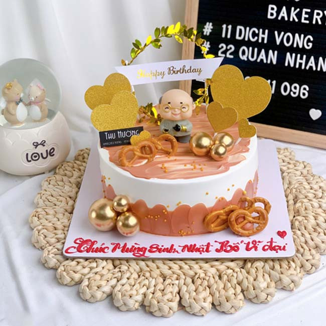 Tìm địa chỉ mua bánh kem sinh nhật cho ba ngon và chất lượng