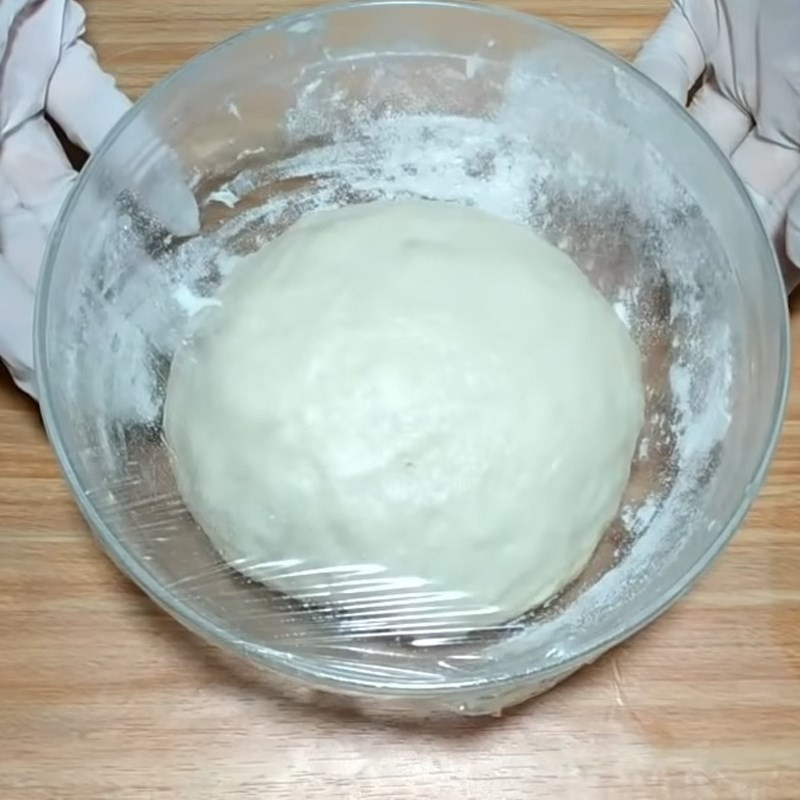 Ủ bột bánh bao nhân đậu xanh