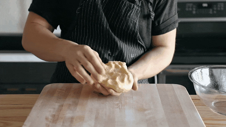 Ủ bột lần 1 làm vỏ bánh hamburger