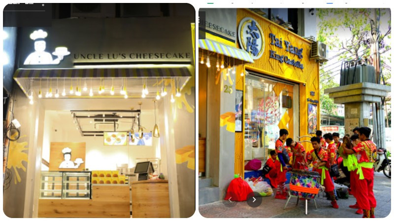 Uncle Lu's Cheesecake, nổi tiếng với bánh phô mai và bánh kem ở Quận 10
