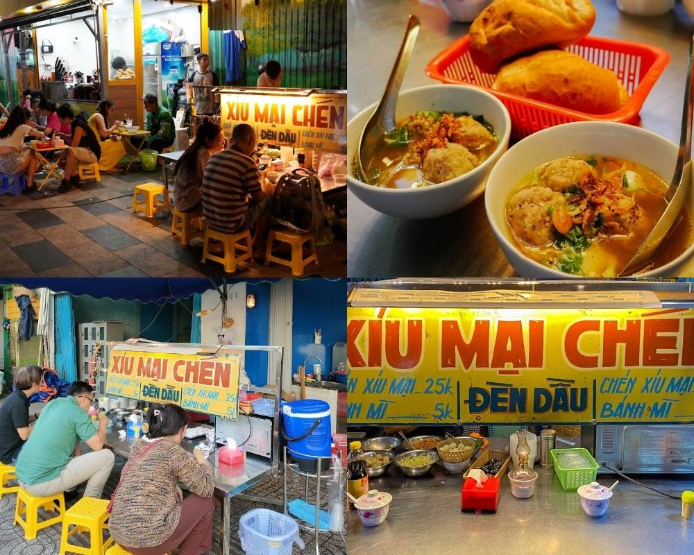 Xíu mại chén nóng hổi tại Chén – Đèn Dầu, Sài Gòn