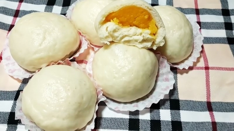 Bánh bao nhân phô mai