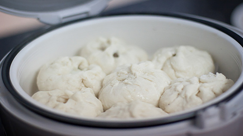 Bánh bao nhân thịt hấp dẫn, vỏ bánh dai mềm