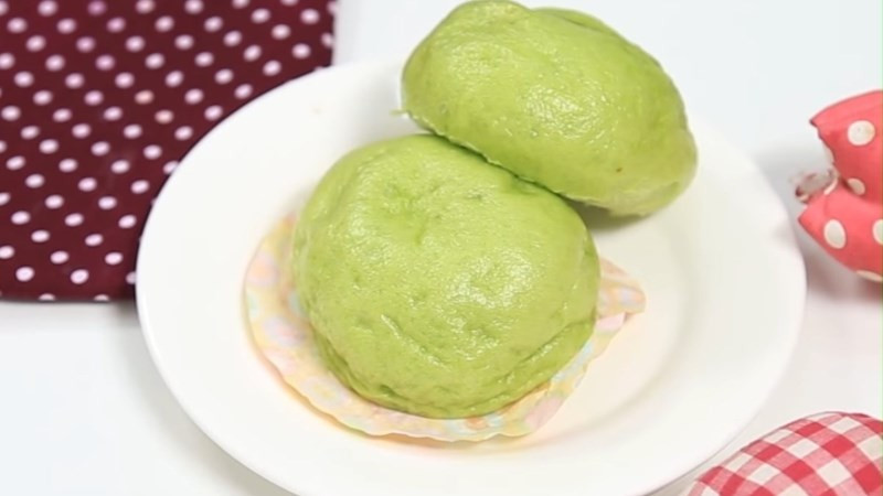 Bánh bao trà xanh
