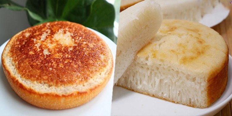Bánh bò thốt nốt nướng chín vàng, thơm lừng và hấp dẫn