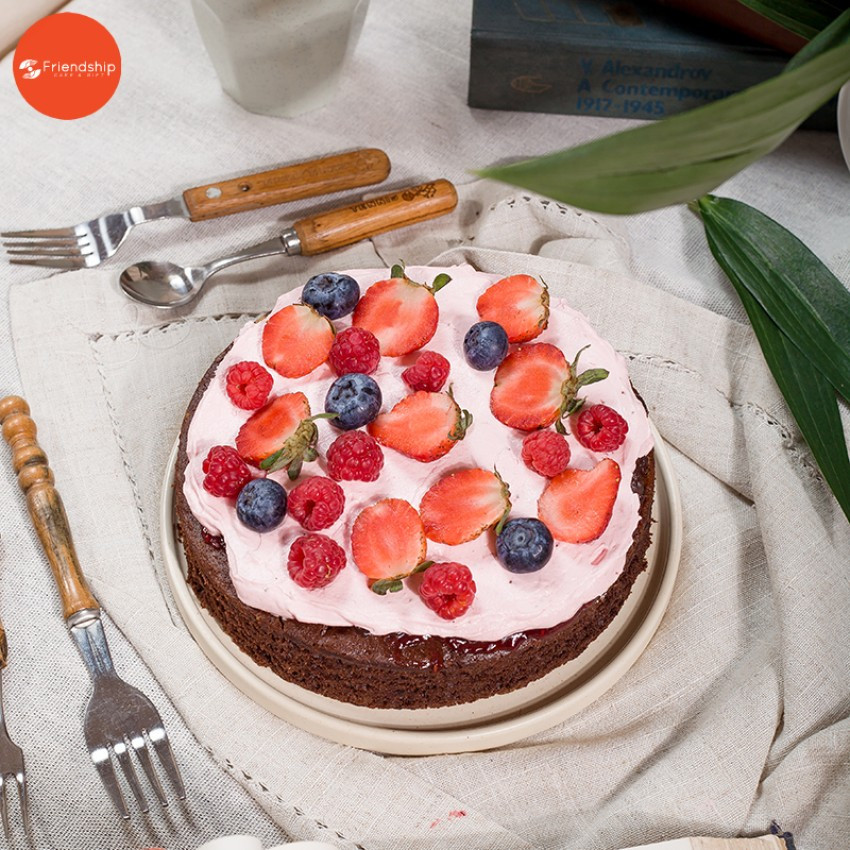 Bánh brownie đậm hương socola
