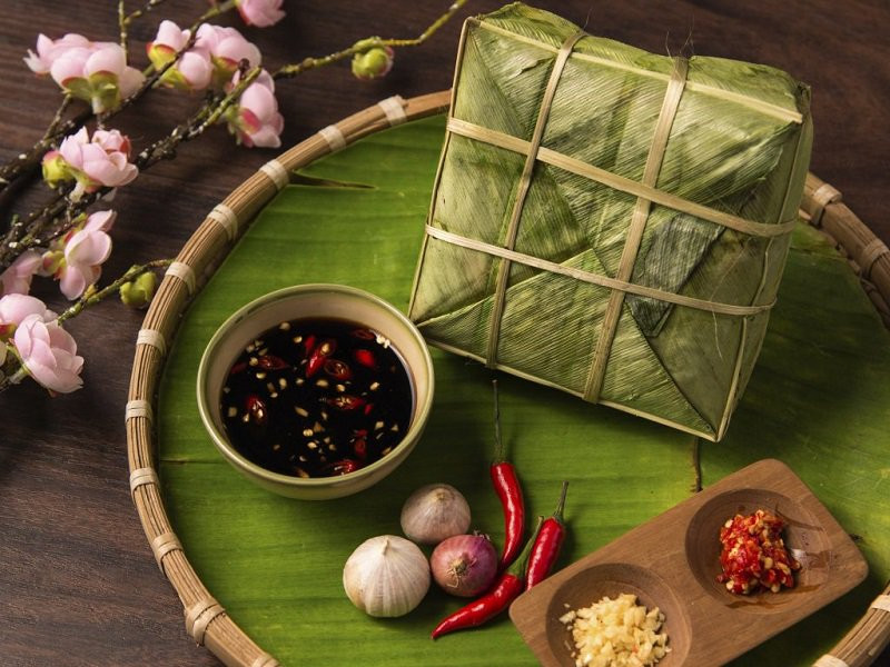 Bánh chưng là món ăn rất đặc biệt của Việt Nam