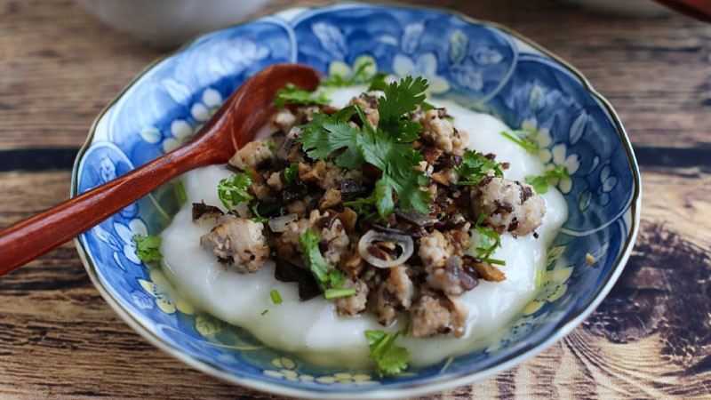 Bánh đúc nóng ấm lòng từ bột gạo