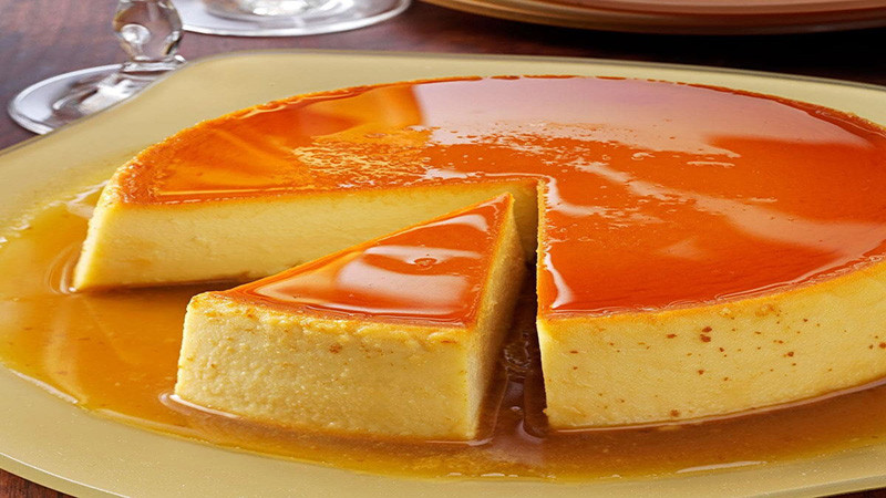 Bánh flan mịn màng, thơm ngon làm bằng nồi cơm điện