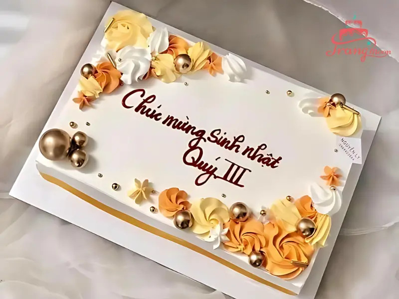 Bánh kem kỷ niệm thành lập công ty