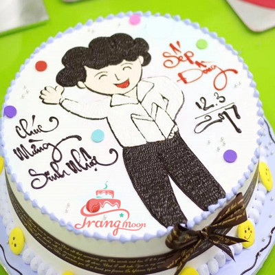 bánh kem sinh nhật cho sếp
