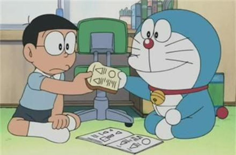 Bánh mì ghi nhớ Doraemon giúp Nobita học bài dễ dàng