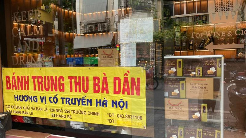 Bánh Trung Thu Bà Dần – thương hiệu truyền thống với hương vị Hà Nội