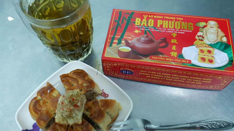 Bánh trung thu Bảo Phương với các loại nhân truyền thống, giữ gìn nét đẹp ẩm thực cổ truyền.
