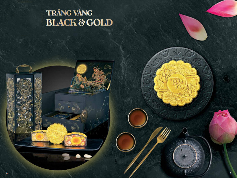 Bánh trung thu Kinh Đô cao cấp, một trong những **thương hiệu bánh trung thu nổi tiếng Sài Gòn**