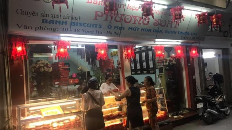Bánh Trung Thu Phương Soát đa dạng về hình dáng và hương vị
