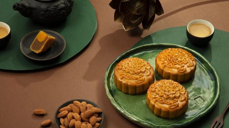 Bánh trung thu Richy với nhiều màu sắc và hương vị nhân bánh đặc biệt
