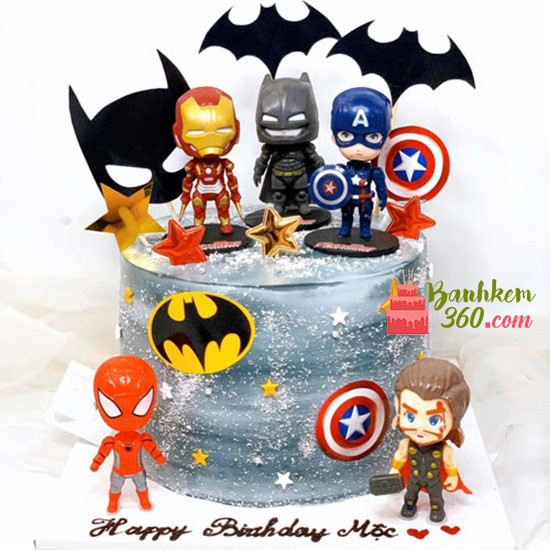 Cách chọn bánh sinh nhật Superman phù hợp