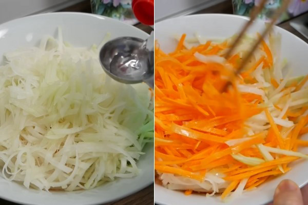 Cách làm dưa chua ăn kèm bánh xèo miền Tây