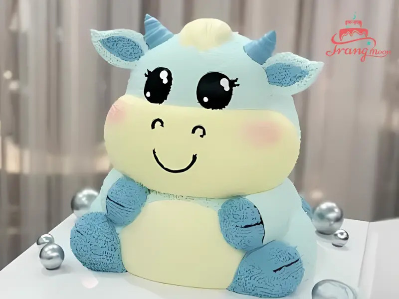 Đa dạng các kiểu bánh sinh nhật con trâu ngộ nghĩnh cho mọi lứa tuổi
