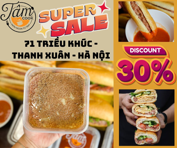 Địa chỉ bánh mì que Hải Phòng tại khu vực Thanh Xuân