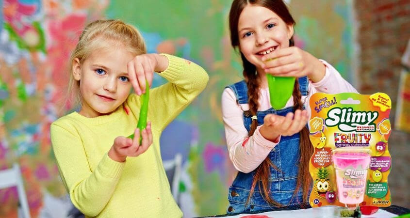 Đồ chơi slime trái cây hương dâu Slimy SB/33712, món quà sinh nhật cho bé gái 9 tuổi sáng tạo