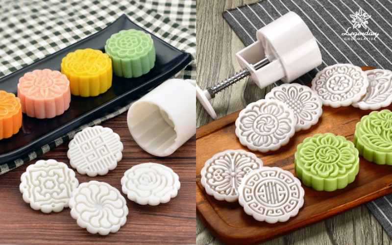 Dụng cụ cần thiết để làm bánh trung thu nhân socola tại nhà
