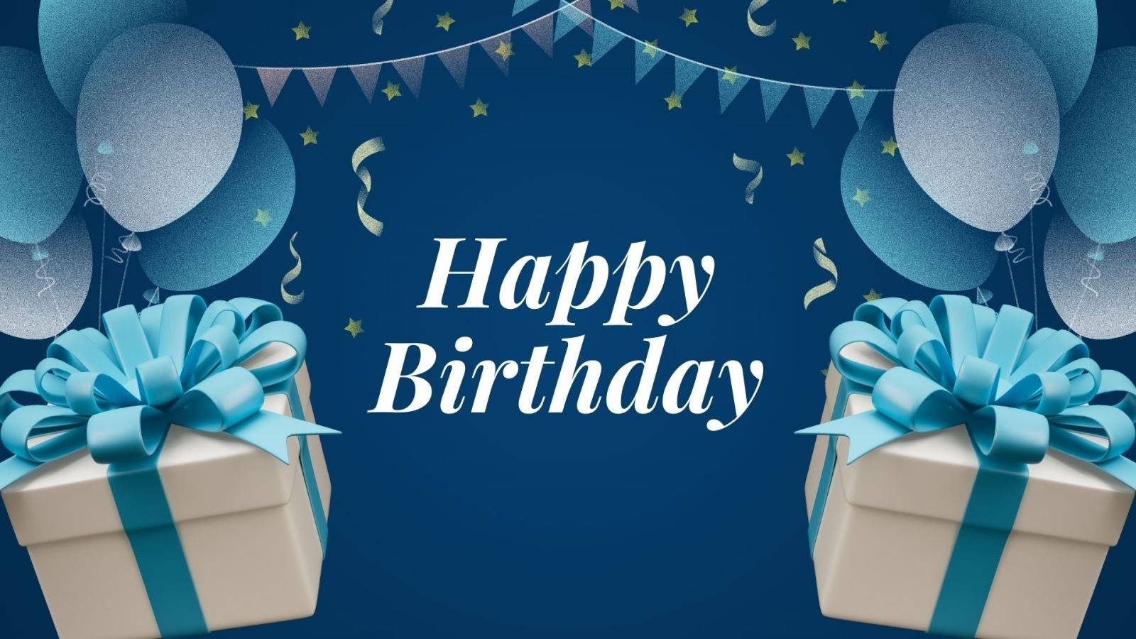 Font chữ Playfair Display trên bánh sinh nhật