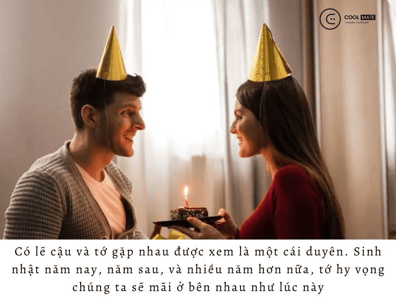 Gửi lời chúc mừng sinh nhật crush qua tin nhắn điện thoại