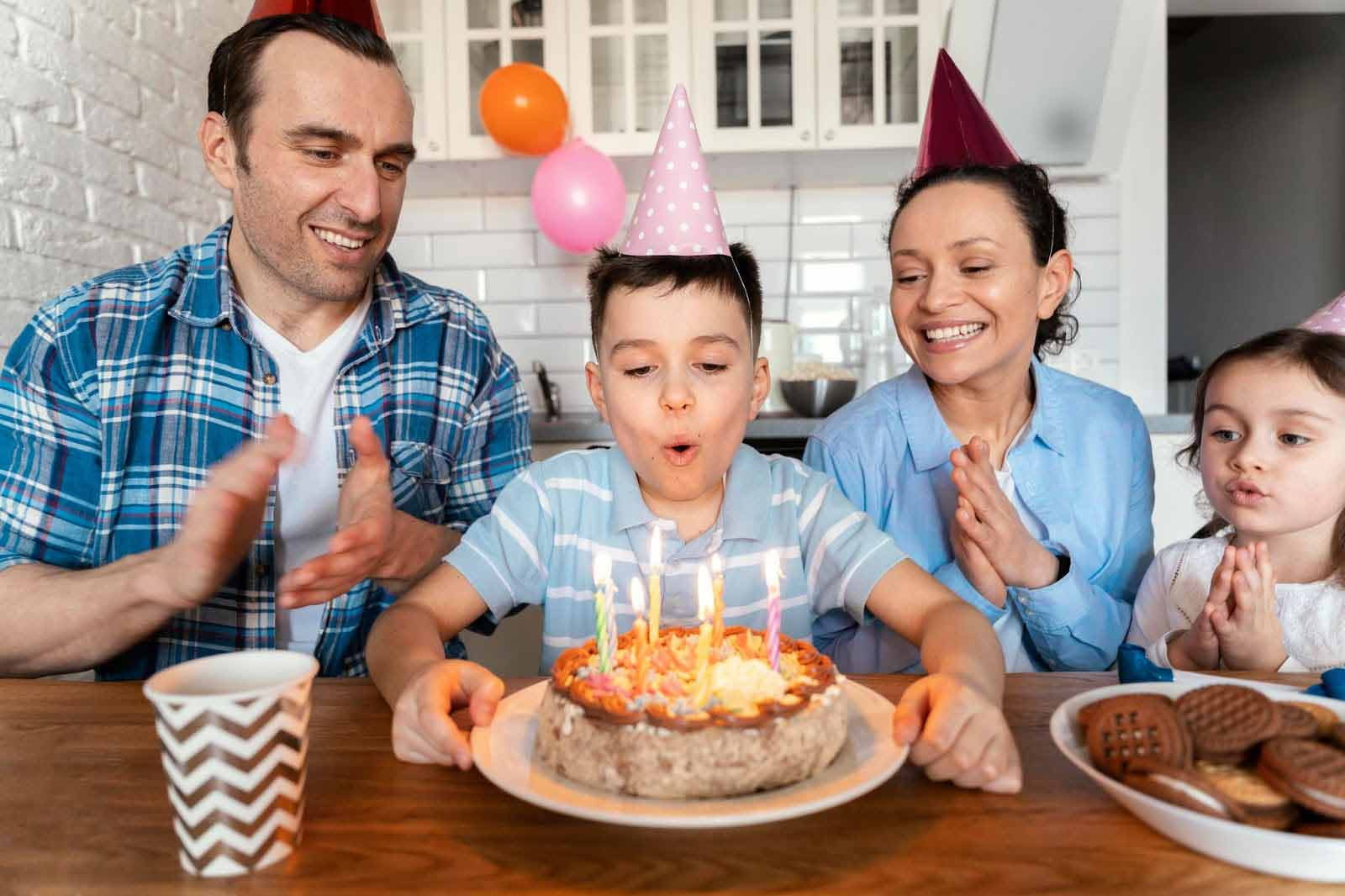 Hình ảnh chúc mừng sinh nhật cháu trai với niềm vui