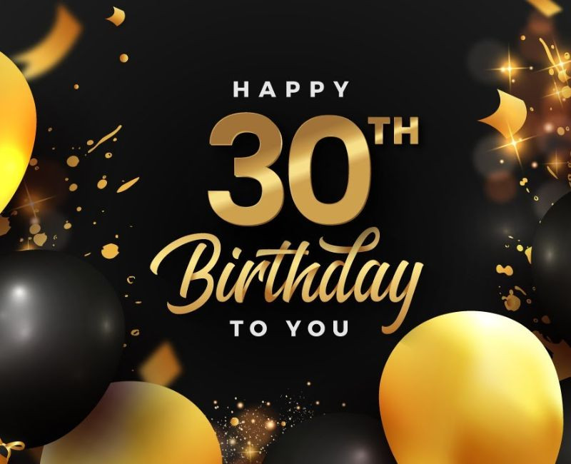 Hình ảnh stt sinh nhật tuổi 30 hài hước với nến và bánh kem