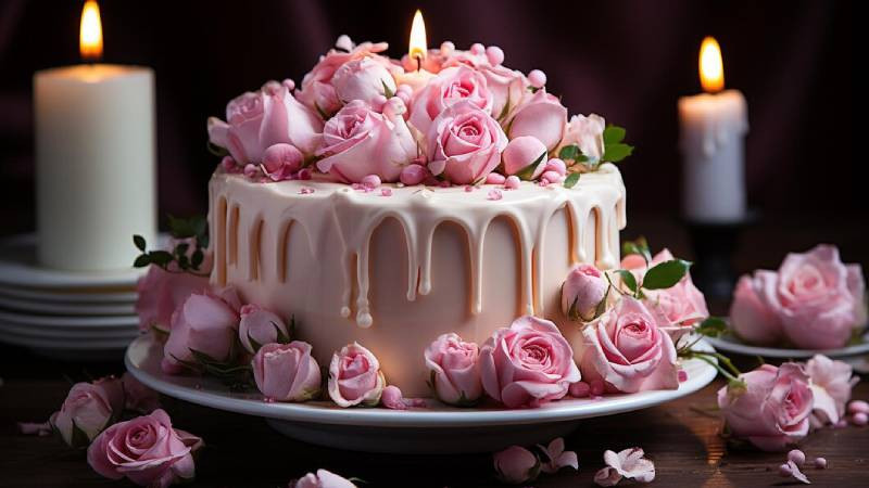 Hình nền bánh sinh nhật mang lại niềm vui