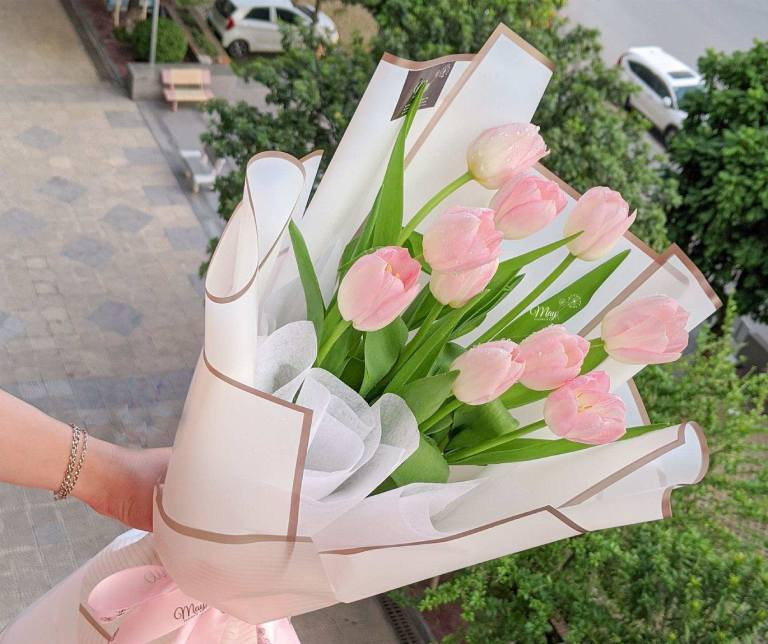 Hoa tulip với nhiều màu sắc rực rỡ, mang ý nghĩa tốt đẹp cho tình bạn, là lựa chọn hoa sinh nhật đẹp tặng bạn đầy sức sống.