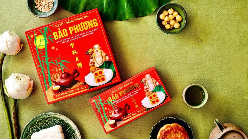 Hương vị đậm đà của bánh trung thu Bảo Phương