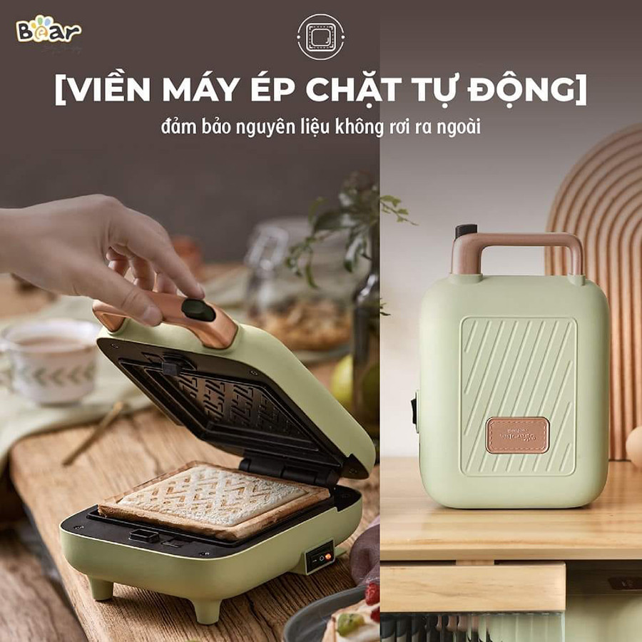 Kẹp nướng bánh mì sandwich tiện lợi cho bữa sáng nhanh gọn