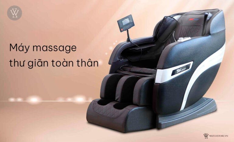 Máy massage giúp thư giãn toàn thân, món quà sinh nhật ý nghĩa cho bố